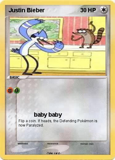 Pokemon Justin Bieber