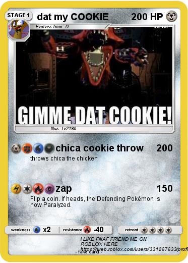 Pokemon dat my COOKIE