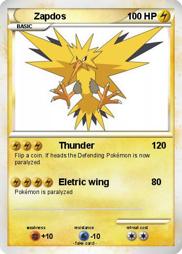Pokemon Zapdos