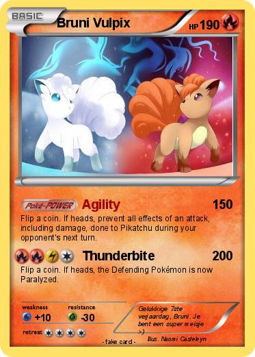 Pokemon Bruni Vulpix