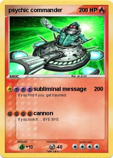 Pokemon psychic commander