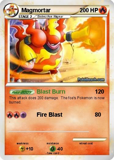 Pokemon Magmortar