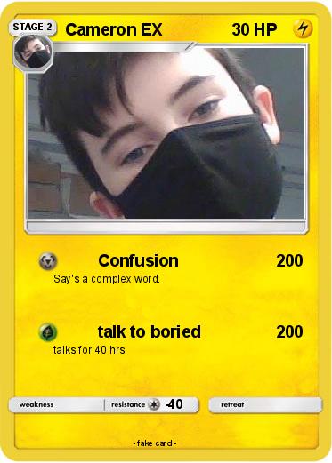 Pokemon Cameron EX