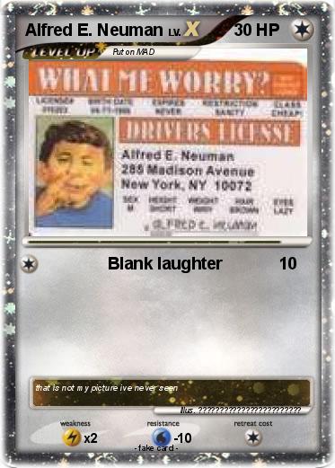Pokemon Alfred E. Neuman