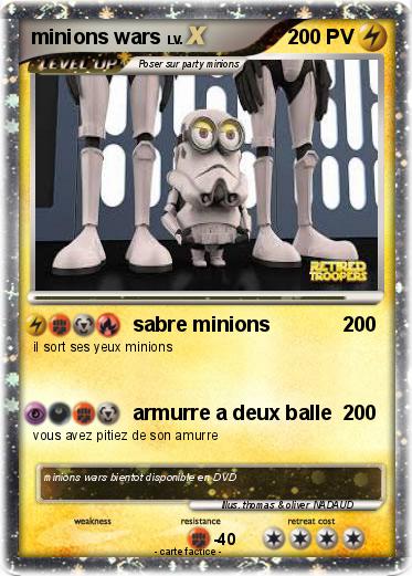 Pokemon minions wars