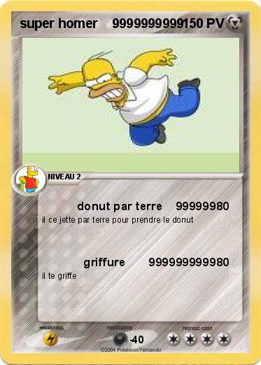 Pokemon super homer    9999999999