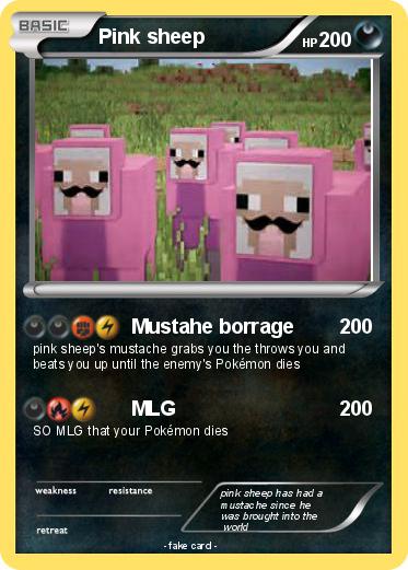 Pokemon Pink sheep