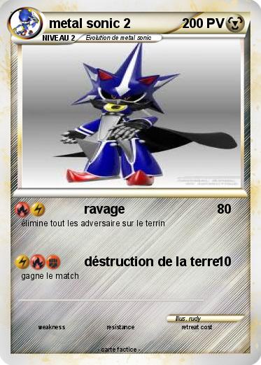 Pokemon metal sonic 2