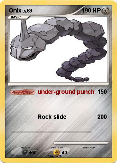 Pokemon Onix