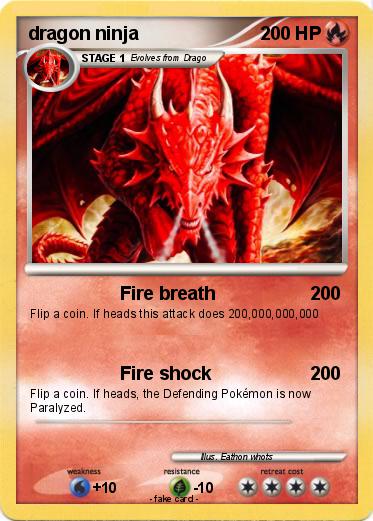 Pokemon dragon ninja