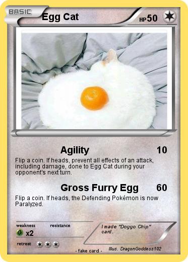 Pokemon Egg Cat