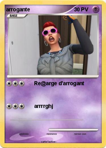 Pokemon arrogante