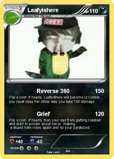 Pokemon Leafyishere