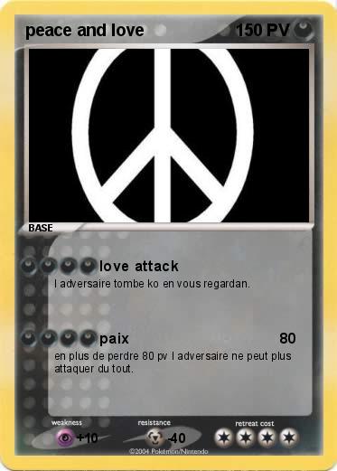 Pokemon peace and love