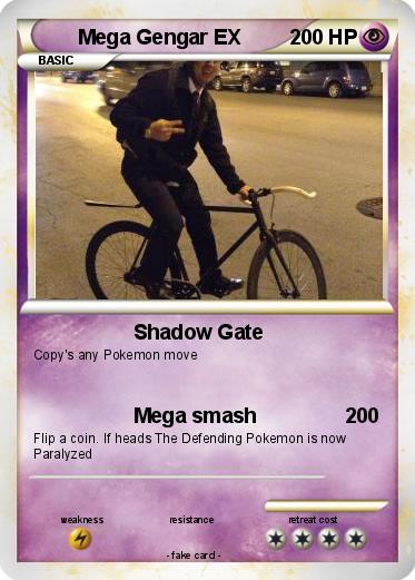 Pokemon Mega Gengar EX
