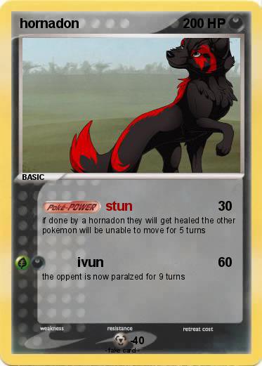 Pokemon hornadon