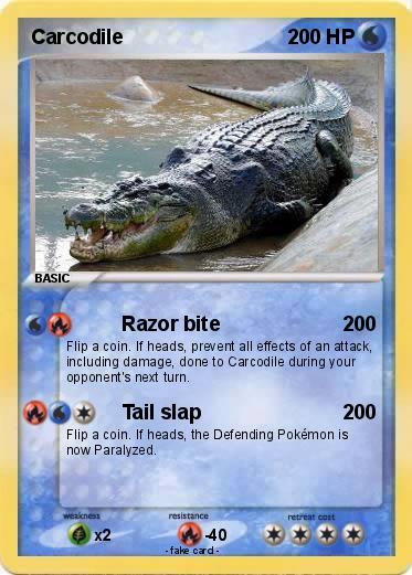 Pokemon Carcodile