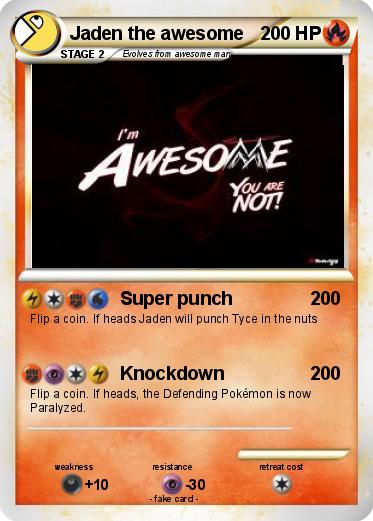 Pokemon Jaden the awesome
