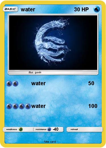 Pokemon water