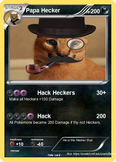 Pokemon Papa Hecker