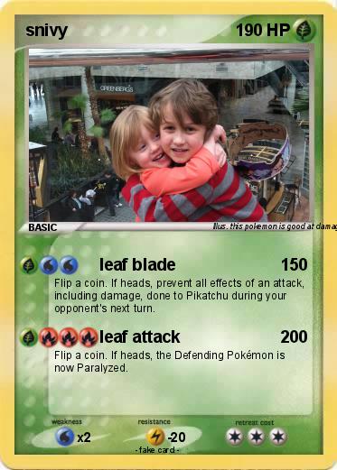 Pokemon snivy