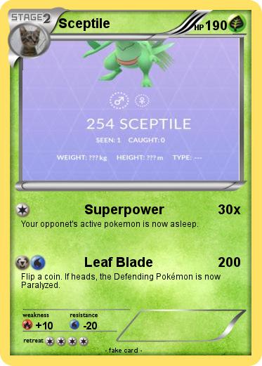 Pokemon Sceptile