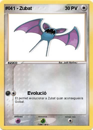 Pokemon #041 - Zubat