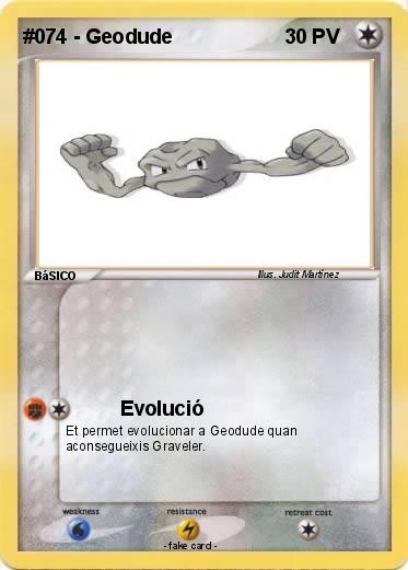 Pokemon #074 - Geodude