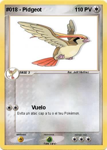 Pokemon #018 - Pidgeot