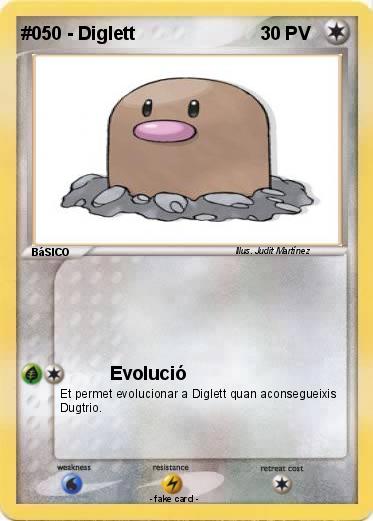 Pokemon #050 - Diglett