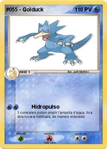 Pokemon #055 - Golduck