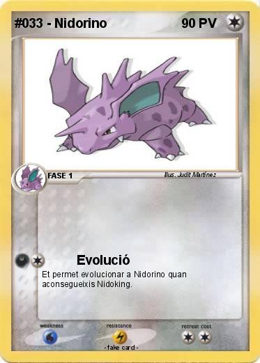 Pokemon #033 - Nidorino