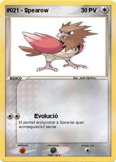 Pokemon #021 - Spearow