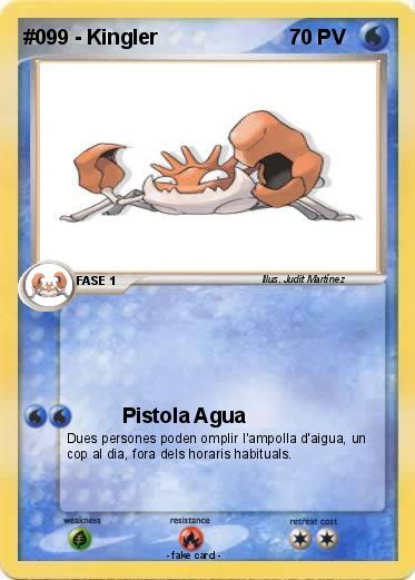 Pokemon #099 - Kingler