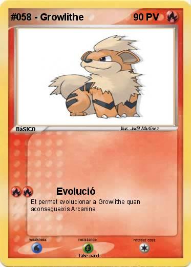 Pokemon #058 - Growlithe