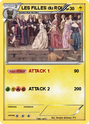 Pokemon LES FILLES du ROI