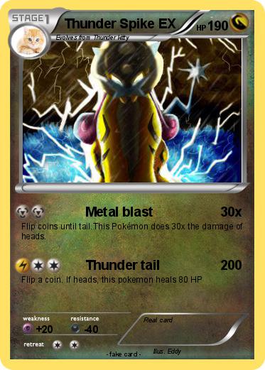 Pokemon Thunder Spike EX