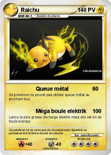 Pokemon Raichu