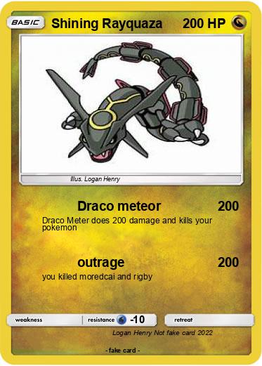 Pokemon Shining Rayquaza