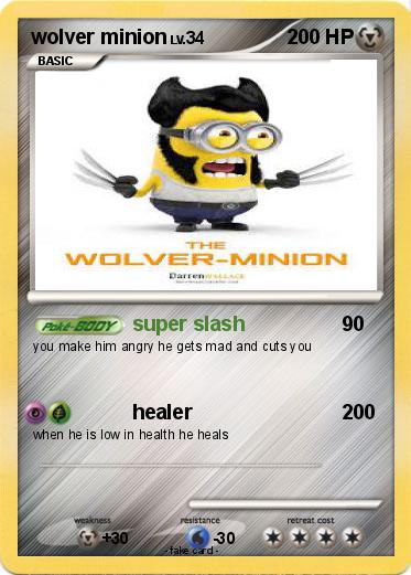 Pokemon wolver minion