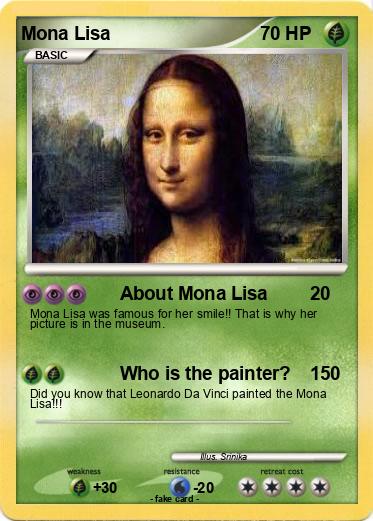 Pokemon Mona Lisa