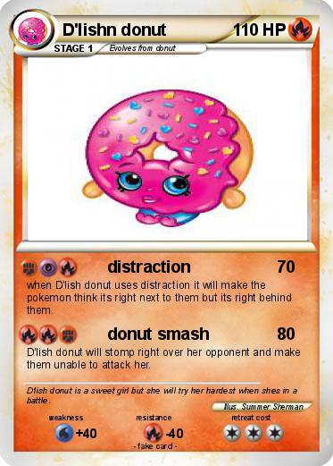 Pokemon D'lishn donut