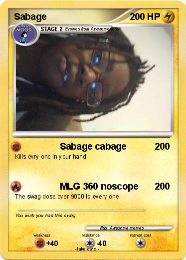 Pokemon Sabage