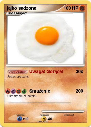 Pokemon jajko sadzone
