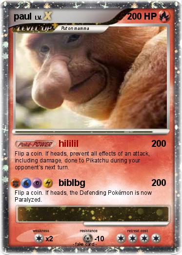 Pokemon paul