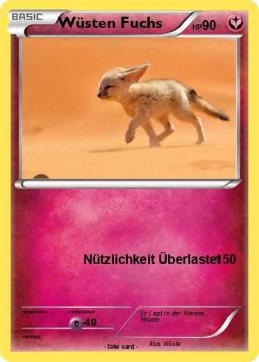 Pokemon Wüsten Fuchs