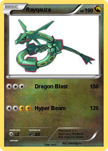 Pokemon Rayqauza