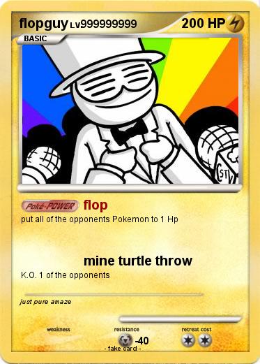 Pokemon flopguy