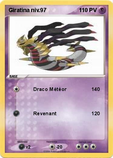 Pokemon Giratina niv.97
