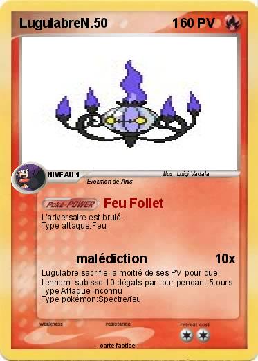 Pokemon LugulabreN.50                  1